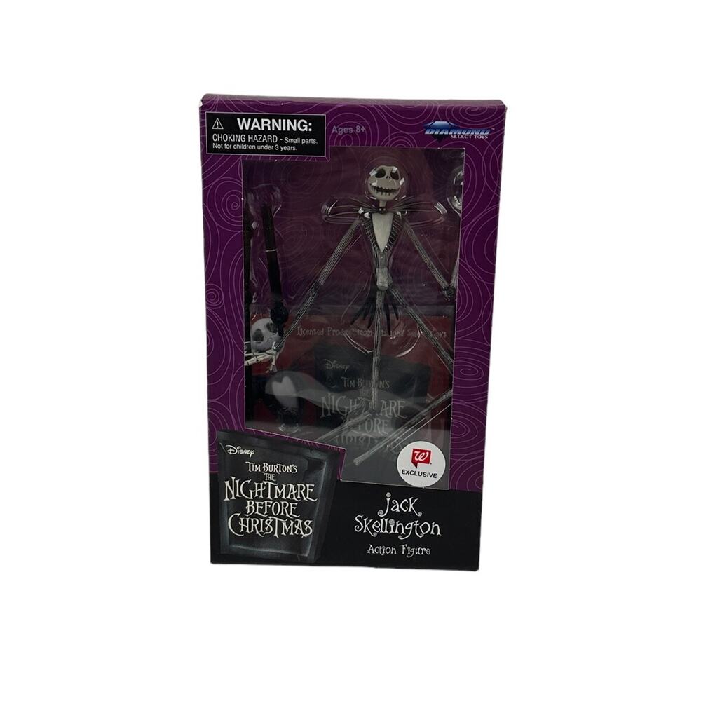 Diamond Select Action Figure Jack Skellington (Walgreens Exclusive) NIB Burton